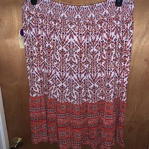 St. John’s Bay plus size women’s skirt